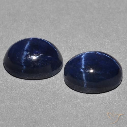 Shop natural 3.28ct ダークブルー スターサファイア gems, 楕円形, from タイ at GemSelect. In stock, global shipping!