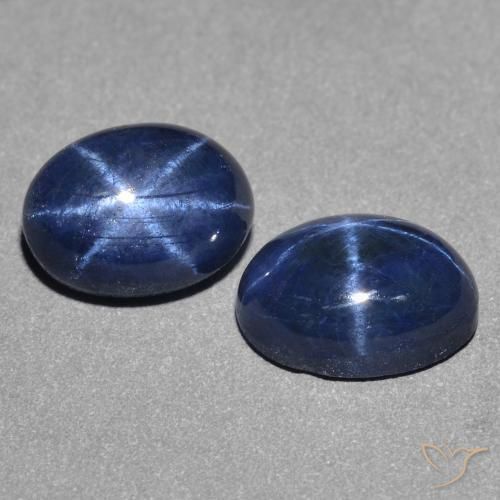Shop natural 2.74ct 濃い紺 スターサファイア gems, 楕円形, from タイ at GemSelect. In stock, global shipping!