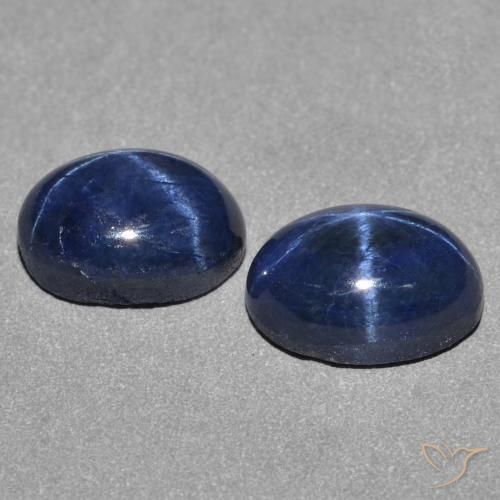 Shop natural 2.74ct 濃い紺 スターサファイア gems, 楕円形, from タイ at GemSelect. In stock, global shipping!