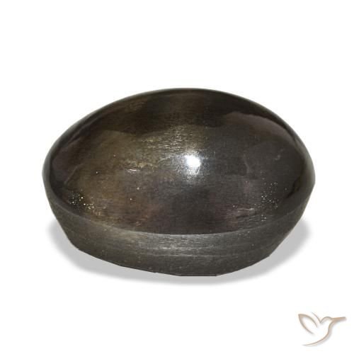 14.54カラットの天然Medium Light-Brownスターサンストーン、オーバルカット、オペーク