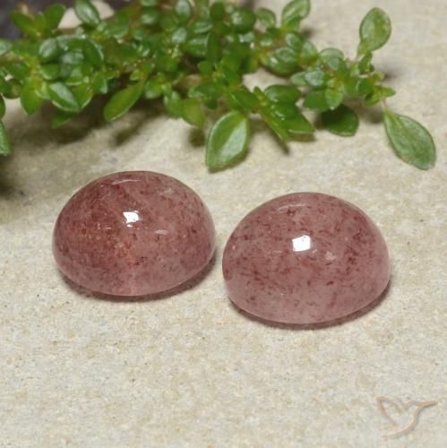 Shop natural 10.08ct ミディアムピンク ストロベリークォーツ gems, 楕円形, from ロシア at GemSelect. In stock, global shipping!