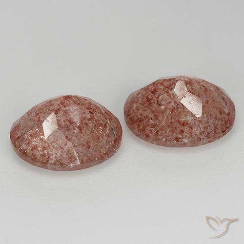 Shop natural 6.93ct ミディアムピンク ストロベリークォーツ gems, 楕円形, from ロシア at GemSelect. In stock, global shipping!