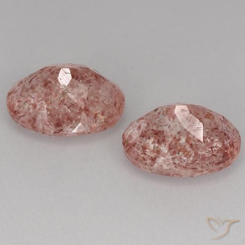 Shop natural 3.60ct アーシーピンク ストロベリークォーツ gems, 楕円形, from ブラジル at GemSelect. In stock, global shipping!