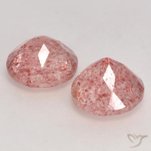 Shop natural 2.47ct ミディアムピンク ストロベリークォーツ gems, ラウンド, from ロシア at GemSelect. In stock, global shipping!