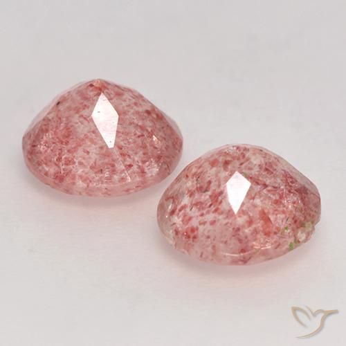Shop natural 2.36ct ミディアム薄いピンク ストロベリークォーツ gems, ラウンド, from ロシア at GemSelect. In stock, global shipping!