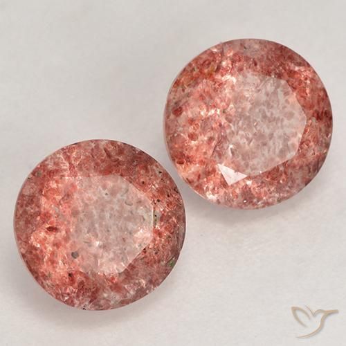 Shop natural 2.35ct 明るいピンク ストロベリークォーツ gems, ラウンド, from ロシア at GemSelect. In stock, global shipping!