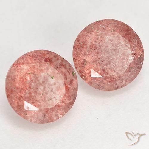 Shop natural 2.29ct ローズピンク ストロベリークォーツ gems, ラウンド, from ロシア at GemSelect. In stock, global shipping!