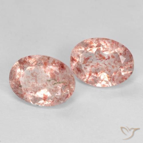 Shop natural 2.34ct アーシーピンク ストロベリークォーツ gems, 楕円形, from ロシア at GemSelect. In stock, global shipping!