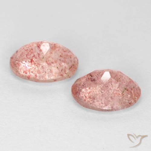 Shop natural 2.34ct アーシーピンク ストロベリークォーツ gems, 楕円形, from ロシア at GemSelect. In stock, global shipping!