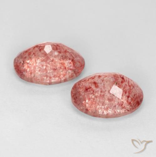 Shop natural 2.39ct ディープピンク ストロベリークォーツ gems, 楕円形, from ロシア at GemSelect. In stock, global shipping!