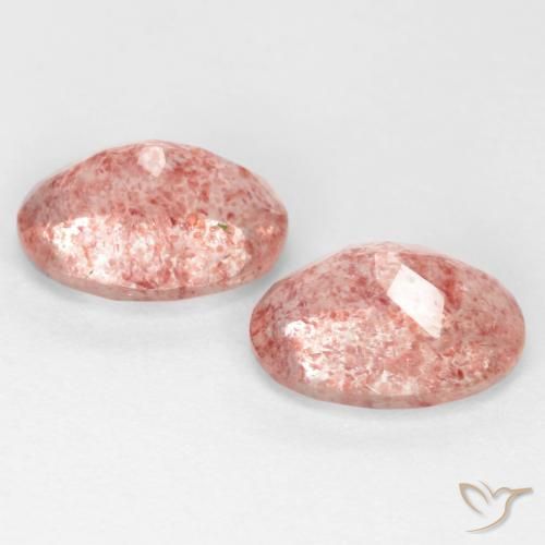 Shop natural 2.39ct ミディアムピンク ストロベリークォーツ gems, 楕円形, from ロシア at GemSelect. In stock, global shipping!
