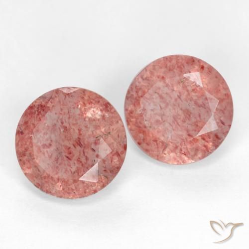 Shop natural 2.16ct ダークピンク ストロベリークォーツ gems, ラウンド, from ロシア at GemSelect. In stock, global shipping!