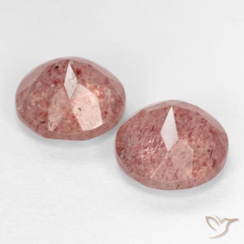 Shop natural 2.65ct ミディアム薄いピンク ストロベリークォーツ gems, ラウンド, from ロシア at GemSelect. In stock, global shipping!