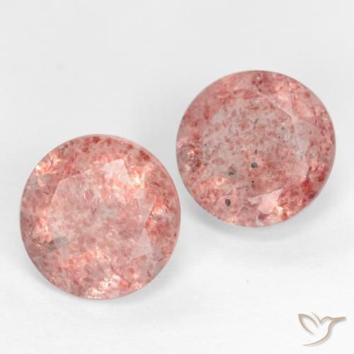 Shop natural 2.58ct ミディアムピンク ストロベリークォーツ gems, ラウンド, from ロシア at GemSelect. In stock, global shipping!