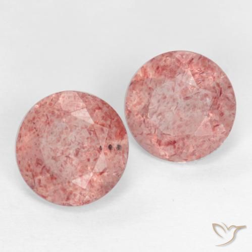 Shop natural 2.35ct アーシーピンク ストロベリークォーツ gems, ラウンド, from ロシア at GemSelect. In stock, global shipping!