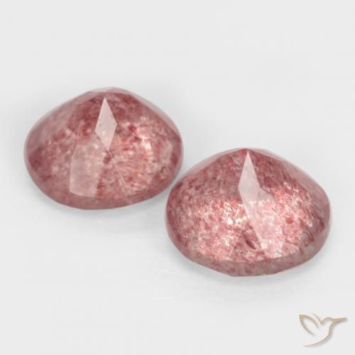 Shop natural 2.50ct ローズピンク ストロベリークォーツ gems, ラウンド, from ロシア at GemSelect. In stock, global shipping!