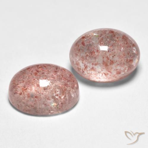 Shop natural 3.26ct ライトピンク ストロベリークォーツ gems, 楕円形, from ロシア at GemSelect. In stock, global shipping!