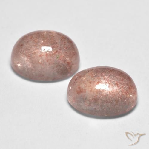 Shop natural 3.29ct ライトピンク ストロベリークォーツ gems, 楕円形, from ロシア at GemSelect. In stock, global shipping!