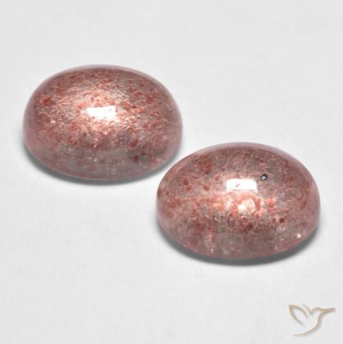 Shop natural 3.31ct 濃いローズピンク ストロベリークォーツ gems, 楕円形, from ロシア at GemSelect. In stock, global shipping!