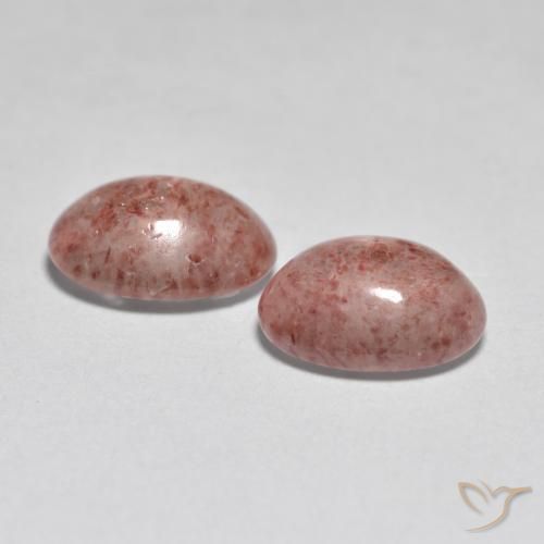 Shop natural 2.07ct アーシーピンク ストロベリークォーツ gems, 楕円形, from ロシア at GemSelect. In stock, global shipping!