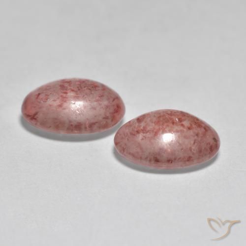 Shop natural 2.09ct アーシーピンク ストロベリークォーツ gems, 楕円形, from ロシア at GemSelect. In stock, global shipping!
