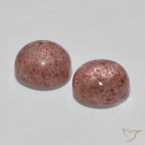 Shop natural 3.42ct ミディアムピンク ストロベリークォーツ gems, ラウンド, from ロシア at GemSelect. In stock, global shipping!