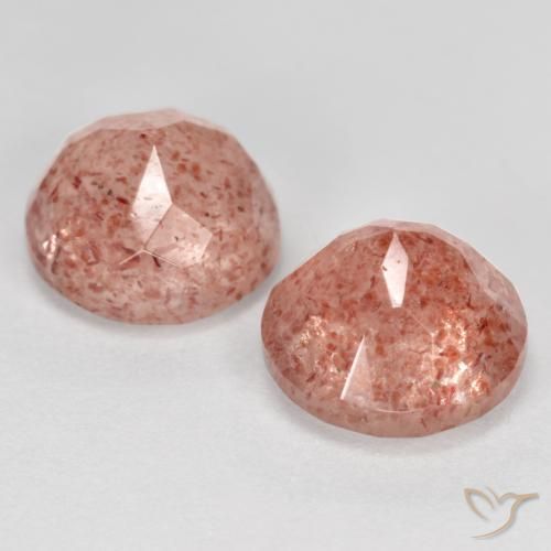 Shop natural 4.30ct ラズベリーピンク ストロベリークォーツ gems, ラウンド, from ロシア at GemSelect. In stock, global shipping!