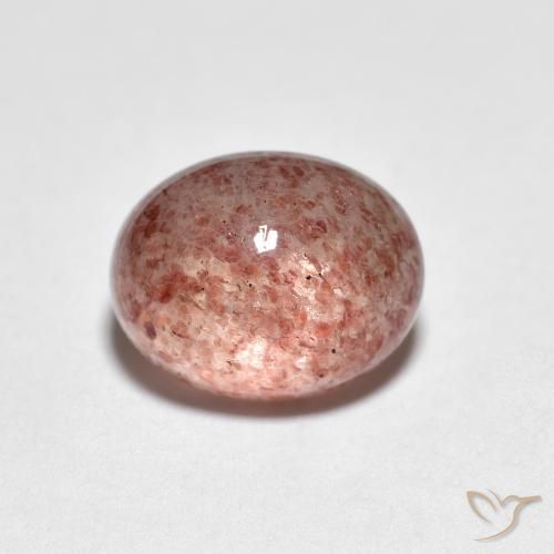 2.69ct 天然 ライトピンク ストロベリークォーツ, 楕円形, 透明