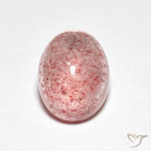 2.35ct 天然 ライトローズピンク ストロベリークォーツ, 楕円形, 透明