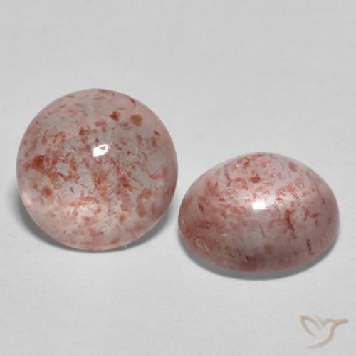 Shop natural 2.06ct アーシーピンク ストロベリークォーツ gems, ラウンド, from ロシア at GemSelect. In stock, global shipping!
