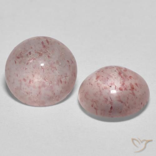 Shop natural 2.10ct 薄いバブルガムピンク ストロベリークォーツ gems, ラウンド, from ロシア at GemSelect. In stock, global shipping!