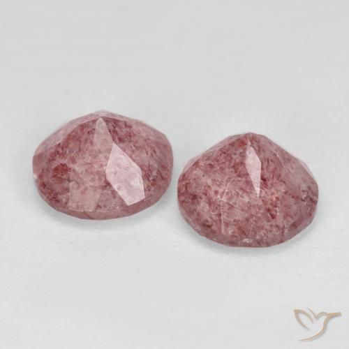 Shop natural 2.60ct ライトローズピンク ストロベリークォーツ gems, ラウンド, from ロシア at GemSelect. In stock, global shipping!