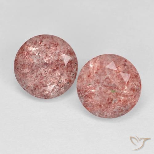 Shop natural 2.71ct ライトローズピンク ストロベリークォーツ gems, ラウンド, from ロシア at GemSelect. In stock, global shipping!