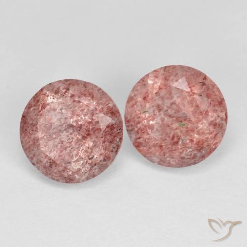 Shop natural 2.71ct ライトローズピンク ストロベリークォーツ gems, ラウンド, from ロシア at GemSelect. In stock, global shipping!