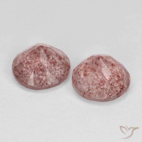 Shop natural 2.71ct ライトローズピンク ストロベリークォーツ gems, ラウンド, from ロシア at GemSelect. In stock, global shipping!