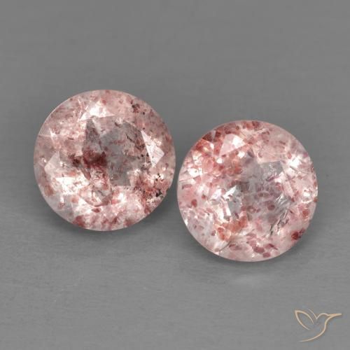 Shop natural 2.66ct ライトピンク ストロベリークォーツ gems, ラウンド, from ロシア at GemSelect. In stock, global shipping!