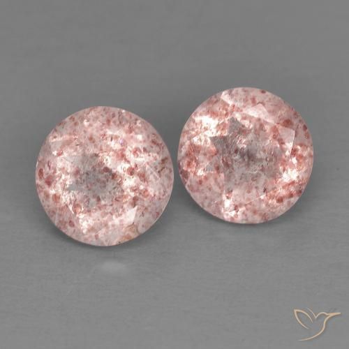 Shop natural 2.50ct ライトピンク ストロベリークォーツ gems, ラウンド, from ロシア at GemSelect. In stock, global shipping!