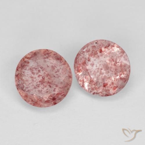 Shop natural 2.23ct ダークピンク ストロベリークォーツ gems, ラウンド, from ロシア at GemSelect. In stock, global shipping!