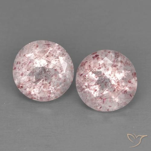 Shop natural 2.53ct ライトピンク ストロベリークォーツ gems, ラウンド, from ロシア at GemSelect. In stock, global shipping!