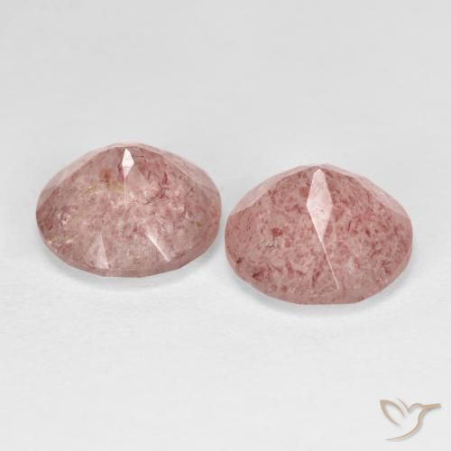 Shop natural 3.51ct アーシーピンク ストロベリークォーツ gems, ラウンド, from ロシア at GemSelect. In stock, global shipping!