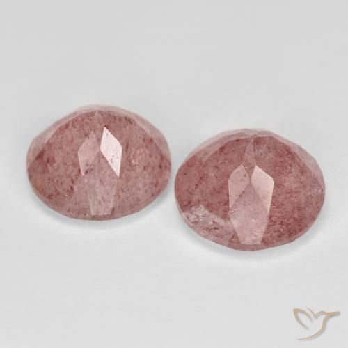 Shop natural 6.94ct ピンクトーン ストロベリークォーツ gems, ラウンド, from ロシア at GemSelect. In stock, global shipping!