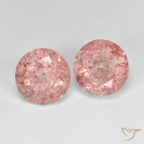 Shop natural 2.91ct アーシーピンク ストロベリークォーツ gems, ラウンド, from ロシア at GemSelect. In stock, global shipping!