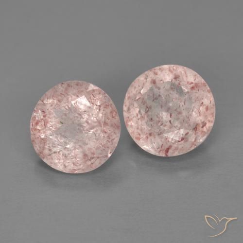 Shop natural 2.21ct ライトピンク ストロベリークォーツ gems, ラウンド, from ロシア at GemSelect. In stock, global shipping!