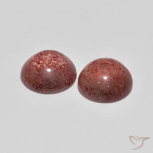 Shop natural 4.39ct 赤みがかったピンク ストロベリークォーツ gems, ラウンド, from ロシア at GemSelect. In stock, global shipping!