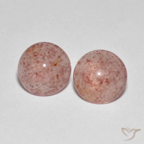 Shop natural 4.32ct 天道虫の赤色 ストロベリークォーツ gems, ラウンド, from ロシア at GemSelect. In stock, global shipping!
