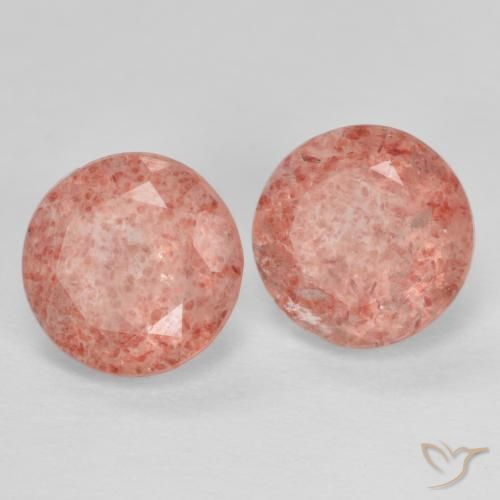 Shop natural 2.62ct ミディアムピンク ストロベリークォーツ gems, ラウンド, from ロシア at GemSelect. In stock, global shipping!