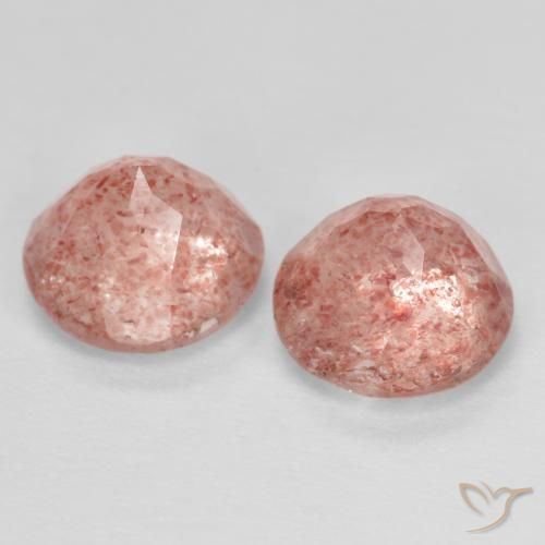 Shop natural 2.62ct ミディアムピンク ストロベリークォーツ gems, ラウンド, from ロシア at GemSelect. In stock, global shipping!