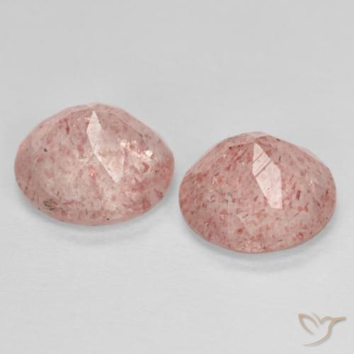 Shop natural 2.28ct 濃いローズピンク ストロベリークォーツ gems, ラウンド, from ロシア at GemSelect. In stock, global shipping!