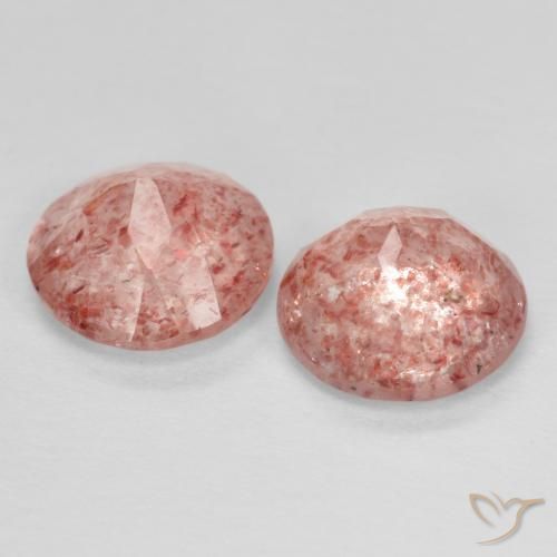 Shop natural 2.19ct ローズピンク ストロベリークォーツ gems, ラウンド, from ロシア at GemSelect. In stock, global shipping!