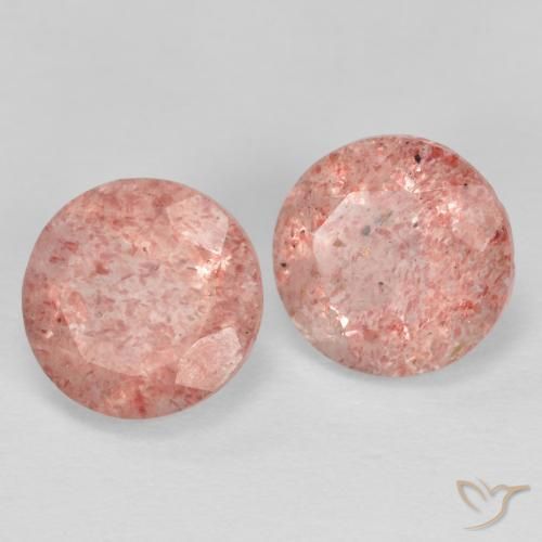 Shop natural 2.29ct ミディアムピンク ストロベリークォーツ gems, ラウンド, from ロシア at GemSelect. In stock, global shipping!
